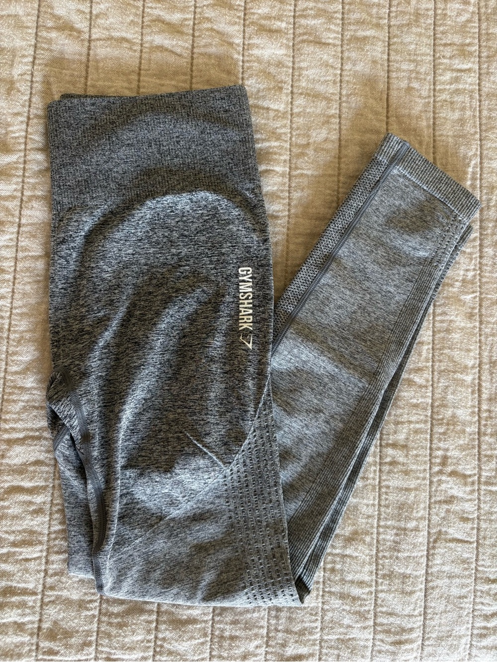 Gymshark Women's Gray Seamless High-Rise Jeggings